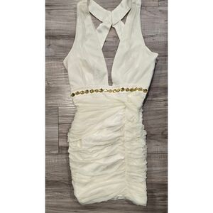 BEBE Halter Dress with